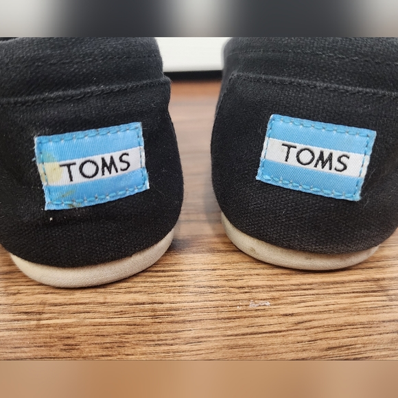 Tom's Slip Ons Dark Blue 9.5 - Picture 6 of 7